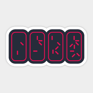 Countdown Predator Sticker